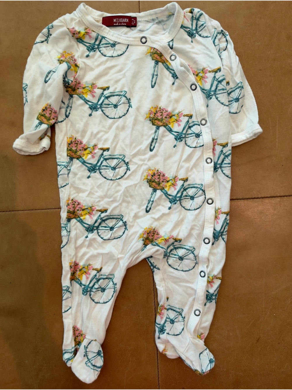 Milkbarn Viscose Bamboo Footie 0-3M